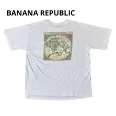 BANANA REPUBLIC マップ　地図　Tシャツ　アメリカ製　90sのサムネイル