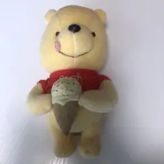 ディズニー　プーさん アイスクリーム ぬいぐるみ　2004