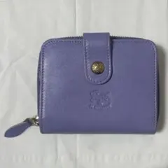 イルビゾンテ 二つ折り財布 ウォレット ラベンダー
