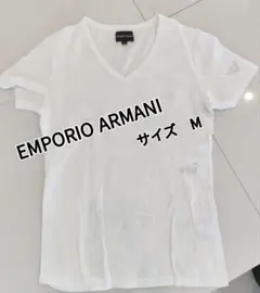 EMPORIO ARMANI Vネック Tシャツ ホワイトサイズ Mのサムネイル