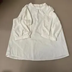 ホワイト ブラウス タグなし新品