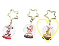 ミッキー＆フレンズ シークレットキーホルダー スノードーム風　ディズニーストア