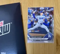 topps now 24時間限定発売 山本由伸選手記念カード