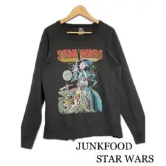 JUNKFOOD×スターウォーズ グラフィック スウェット Mサイズ