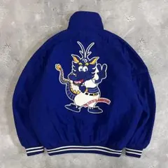 1996年 中日ドラゴンズ 60周年記念 グランドコート 中綿ナイロンジャケット 限定 記念】中日 ドラゴンズ 星野 復刻 球団60周年 グランド