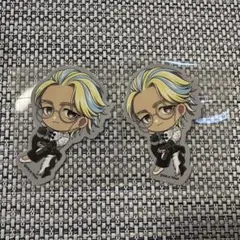 東京リベンジャーズ　ツリービレッジ　モノクロチャイナ　ステッカー　灰谷竜胆　2枚