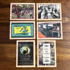 ハーシーズ　トレーディング　カード　6枚セット ①