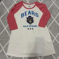 エックスガール 7分袖 ワンピース