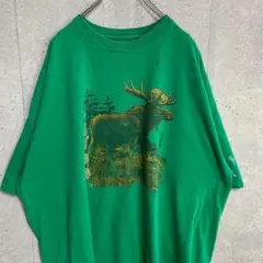 PORTandCOMPANY アニマルプリント　ビックサイズTシャツ4XLのサムネイル
