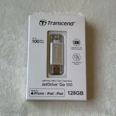 JetDrive Go 300 128GB　iPhone iPad シルバー