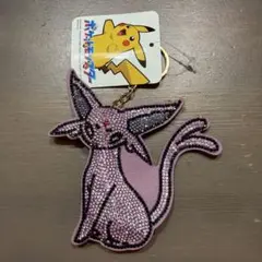 ポケモン エーフィ ラインストーン キーホルダー