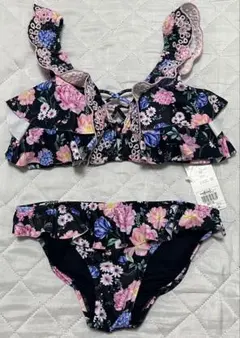 フラワープリント セパレート水着