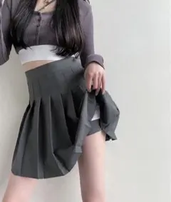 miniministore ボックスプリーツスカート ミニスカート