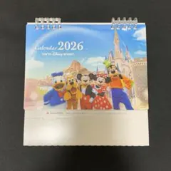 2026年 東京ディズニーリゾート カレンダー　卓上　非売品