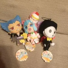 六 ぷぎゅット ぬいぐるみ マスコット Vol.3 ポップン ミュージック