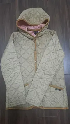 LAVENHAM ラベンハムキルティングジャケット ベージュ　ピンク　サイズ36