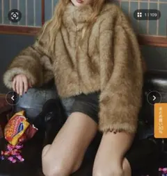 2025年最新】mili affinity フェイクファーショート丈ダブルジップ