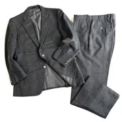 【美品】バーバリーズ　スーツ　ジャケット　パンツ　セット　ウール　ヘリンボーン柄