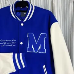 H&M スタジャン ブルー