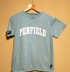 Penfield ロゴプリント Tシャツ M ライトブルー