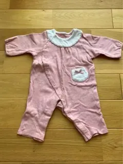 赤ちゃんの城　ロンパース 長袖　女の子　ベビー服