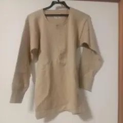 超お買い得❗️福助 DELUXE 毛肌着 sizeM ベージュ定価15000円