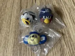 プロ野球マスコットめじるしアクセサリー　つば九郎・ドアラ・マーくん3点セット