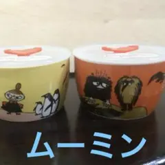 ムーミン 陶器製 密封保存容器 電子レンジ加熱調理器 食器