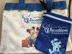ディズニーバケーションパッケージバック&ポーチ