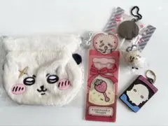 【GW値下げ】⭐︎ちいかわ ラッコ⭐︎おかお巾着 チャーム マスコット 5セット