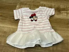 petit main ミニーマウス フリルTシャツ 100cm
