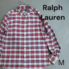 ポロラルフローレン チェックシャツ カスタムフィット Mサイズ 175/96A
