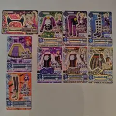 アイカツカード ロリゴシック LoriGothic 7枚セット - メルカリ