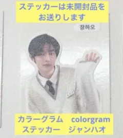 zb1 colorgram カラーグラム 韓国 ステッカー シール ジャンハオ