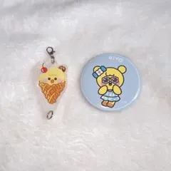 NiziU リオ NIZOO リヨ 缶バッチ アクリルチャーム セット