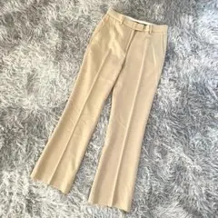 『theory』セオリー　スラックスパンツ　フレアパンツ　フルレングス　日本製