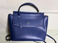 【美品】&Chouette ネイビートートバッグ 2way