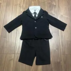 子どもフォーマルスーツ サイズ90㎝　黒