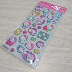 ハローキティ ポップデコパーティー ラメきらクリスタルシール