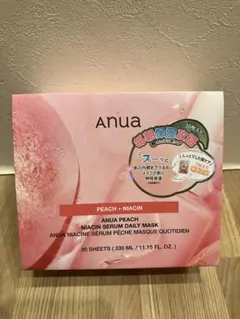 【新品未使用】anua アヌア 桃ナイアシンセラムデイリーマスク 30枚入