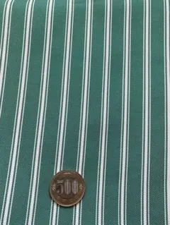 ★厚手 ストライプ グリーン★