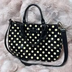 kate spade new york 2wayバッグ ドット柄のサムネイル