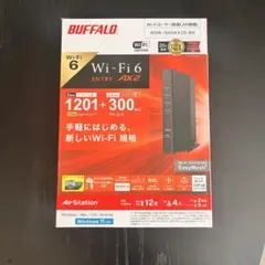 BUFFALO Wi-Fi6対応 ルーター WSR-1500AX2S-BK