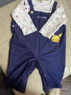 犬印 モンポケ カバーオール ベビー服