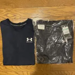 2枚セットUNDER ARMOUR UAヒートギアアーマーショートスリーブシャツ