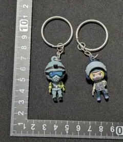 レインボーシックス シージ チビキーホルダー FUZE IQ 2個セット