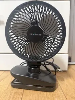 Keynice 卓上扇風機 小型 クリップ ミニファン USB給電式