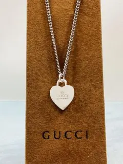 【超美品】GUCCI ペンダント トップ925＋社外チェーン 男女兼用