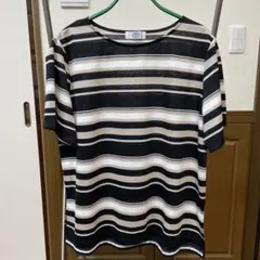 ジェイプレス　未使用ボーダーサマーカットソーT13のサムネイル
