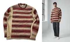 Paul Smith ポールスミス 現行 ウールアルパカ ニット セーター L